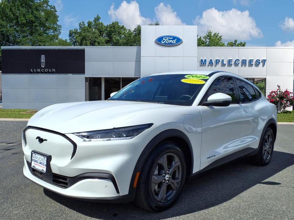 Certified 2022 Ford Mustang Mach-E Select AWD with VIN 3FMTK1SS8NMA17558 for sale in Vauxhall, NJ