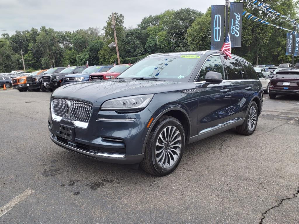 Used 2022 Lincoln Aviator Reserve with VIN 5LM5J7XC2NGL07608 for sale in Vauxhall, NJ