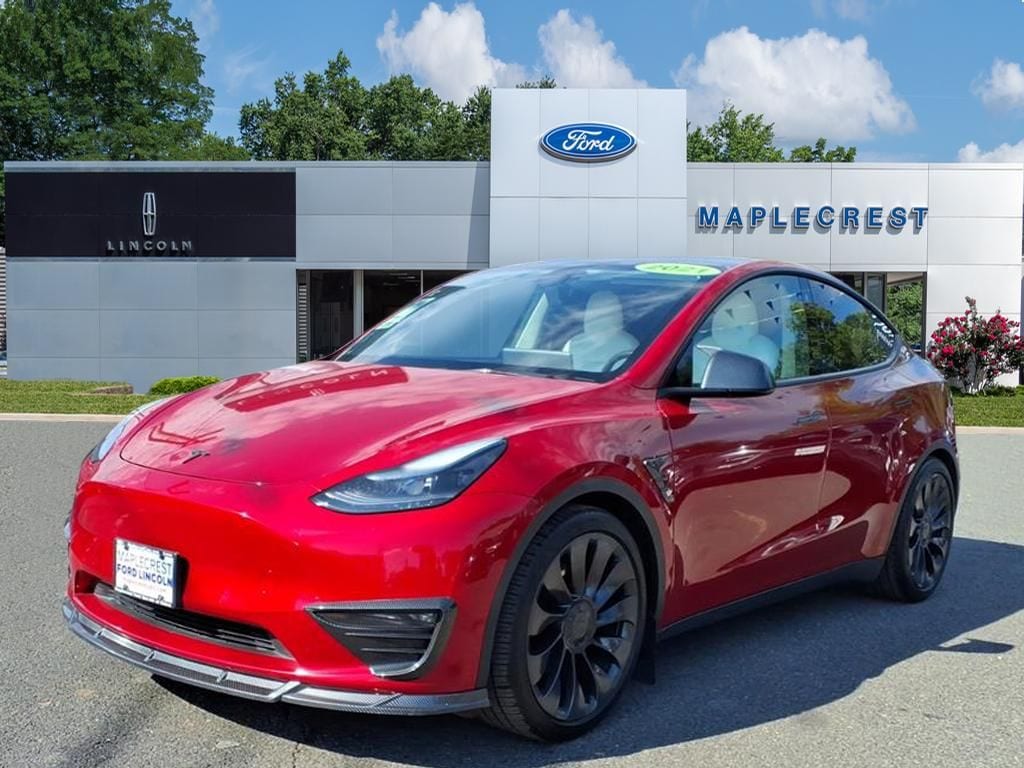 Used 2021 Tesla Model Y Performance with VIN 5YJYGDEF2MF248356 for sale in Union, NJ