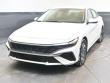 New 2026 Hyundai Elantra Hybrid Blue Sedan