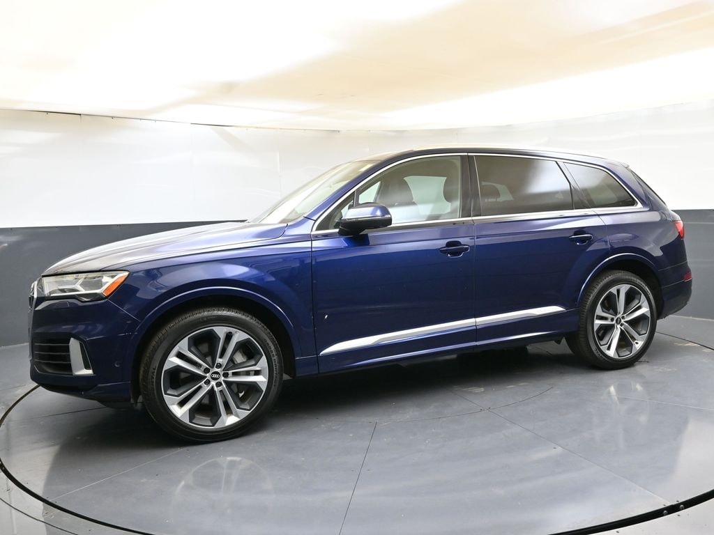 Used 2021 Audi Q7 Premium Plus with VIN WA1LXAF79MD038144 for sale in Kalamazoo, MI