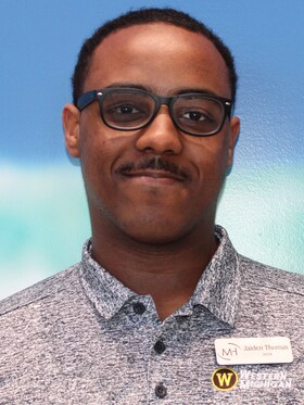 Staff member Jaiden Thomas from 377d9fd47c71