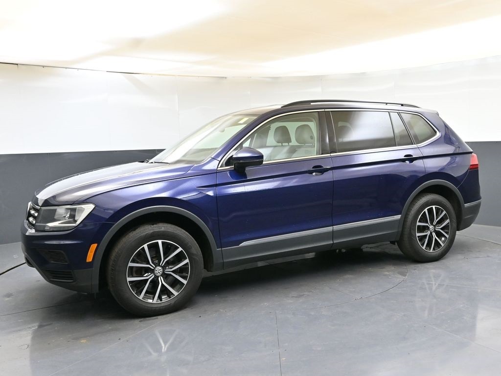 Used 2021 Volkswagen Tiguan SE with VIN 3VV2B7AX5MM030977 for sale in Kalamazoo, MI