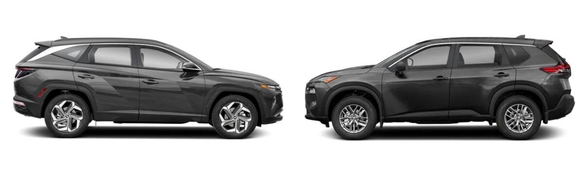 2022 Hyundai Tucson vs 2021 Nissan Rogue