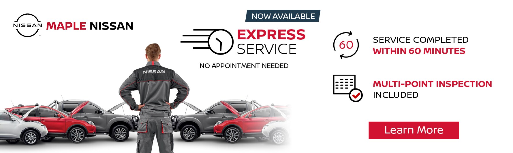 Maple Nissan Express Service