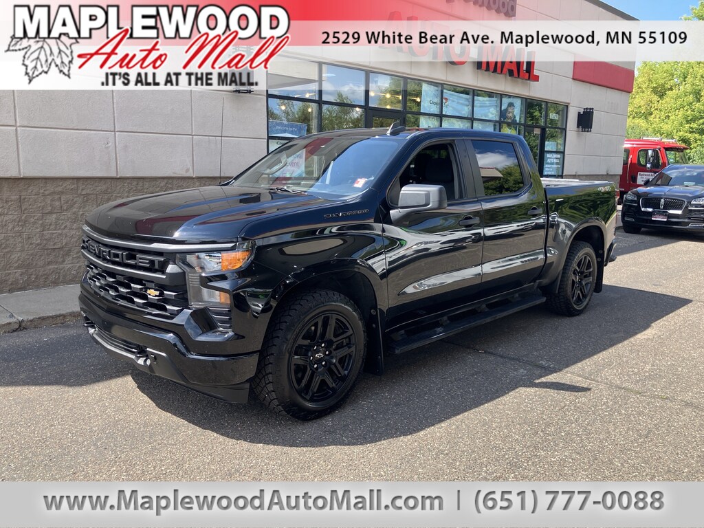 Used 2023 Chevrolet Silverado 1500 Custom Truck Crew Cab