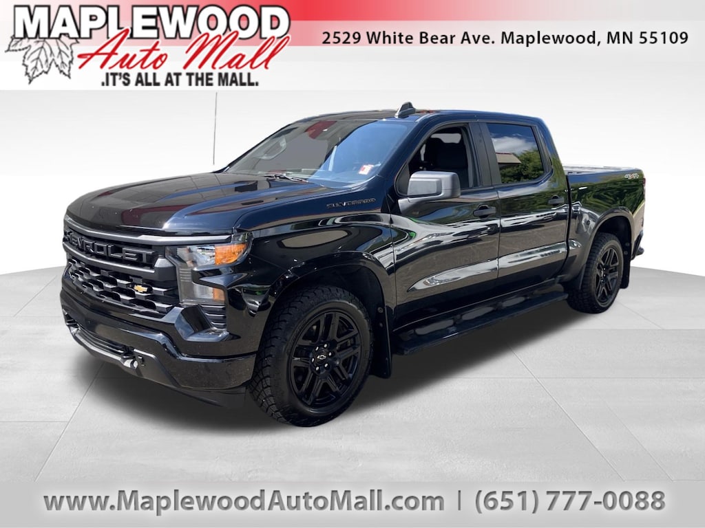 Used 2023 Chevrolet Silverado 1500 Custom Truck Crew Cab