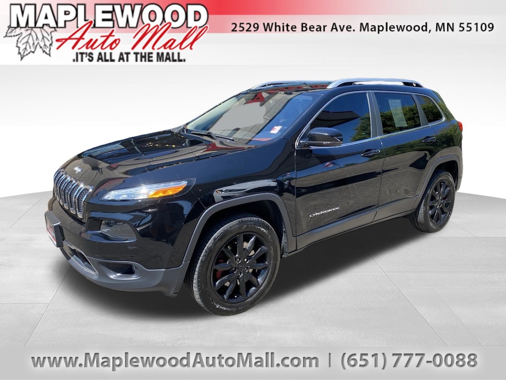 Used 2017 Jeep Cherokee Limited 4x4 SUV