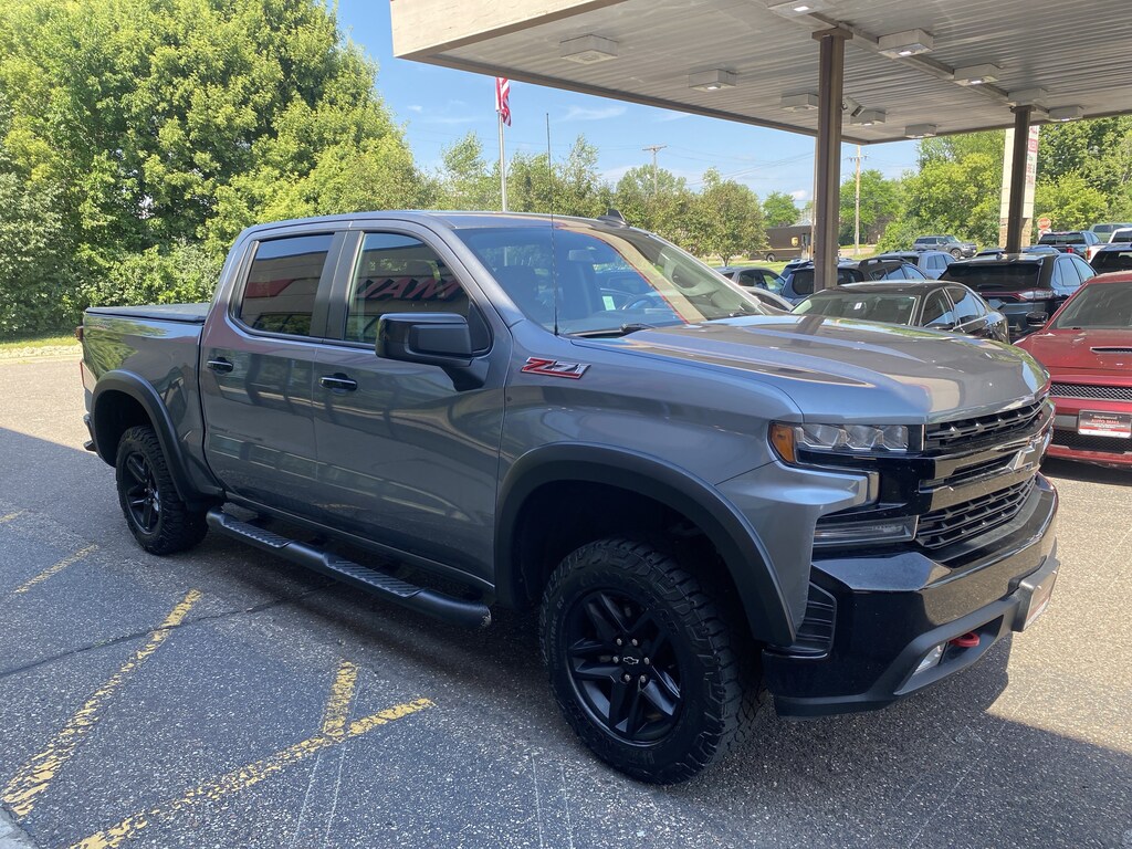 Used 2019 Chevrolet Silverado 1500 LT Trail Boss Truck Crew Cab
