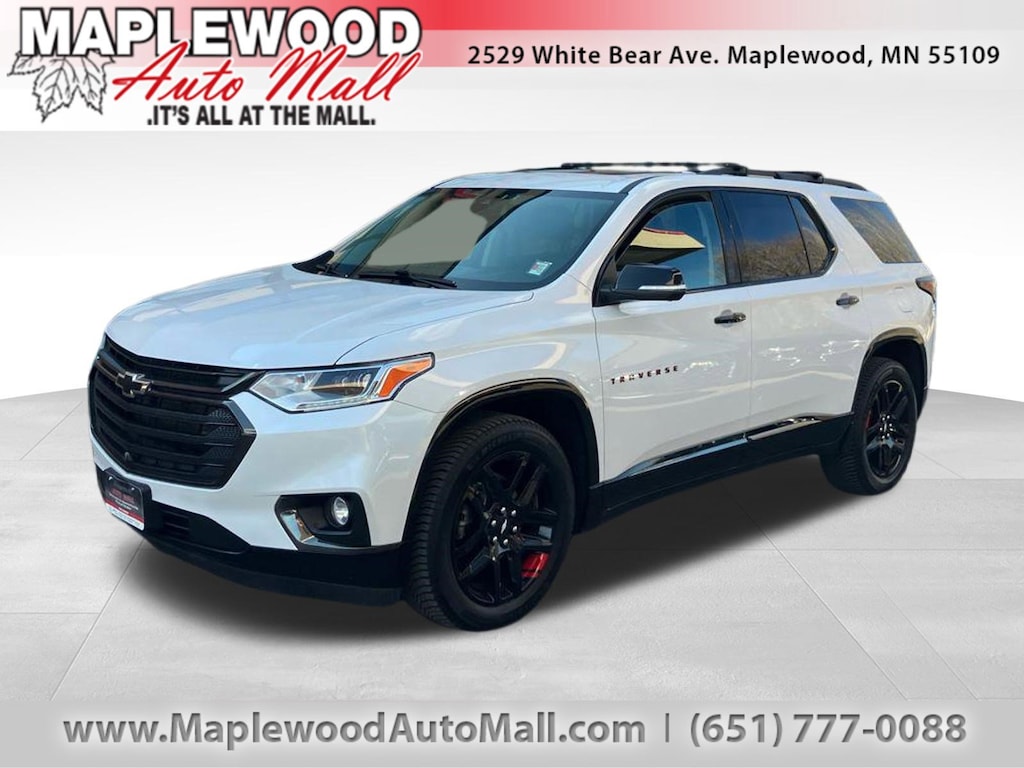 Used 2021 Chevrolet Traverse Premier SUV