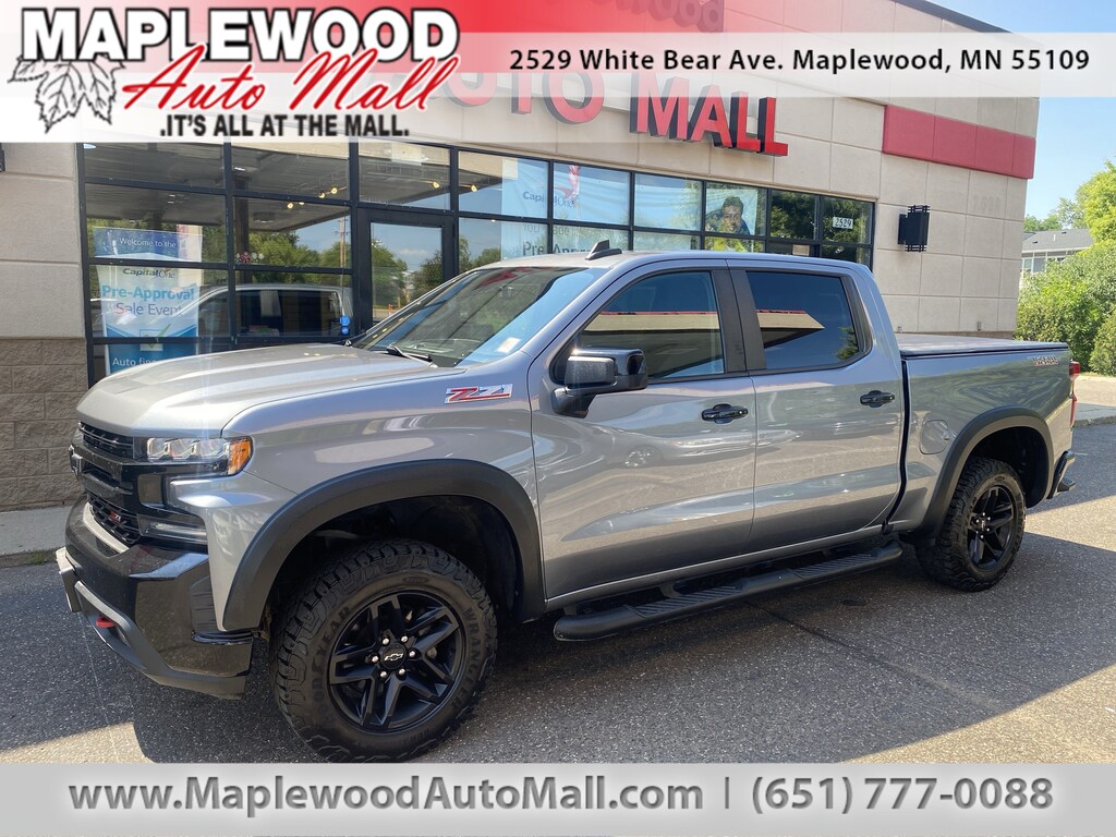 Used 2019 Chevrolet Silverado 1500 LT Trail Boss Truck Crew Cab