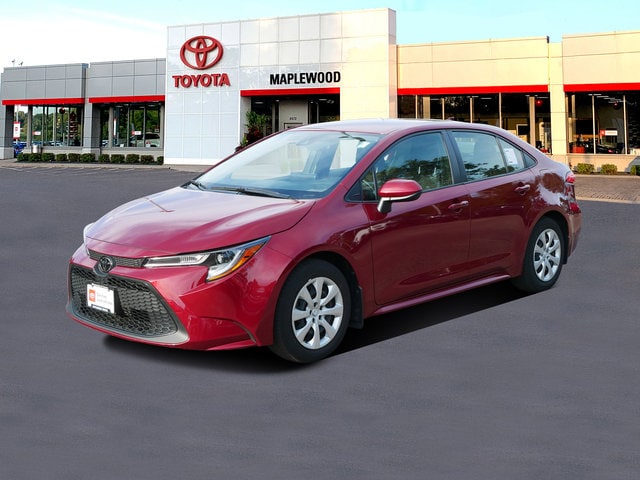 Certified 2022 Toyota Corolla LE with VIN JTDEPMAE6NJ192125 for sale in Maplewood, MN