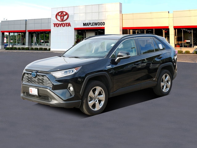 Certified 2021 Toyota RAV4 XLE Premium with VIN JTMB6RFV1MD040200 for sale in Maplewood, MN