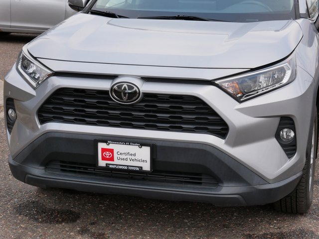 Certified 2019 Toyota RAV4 XLE with VIN 2T3P1RFV6KW016995 for sale in Maplewood, Minnesota