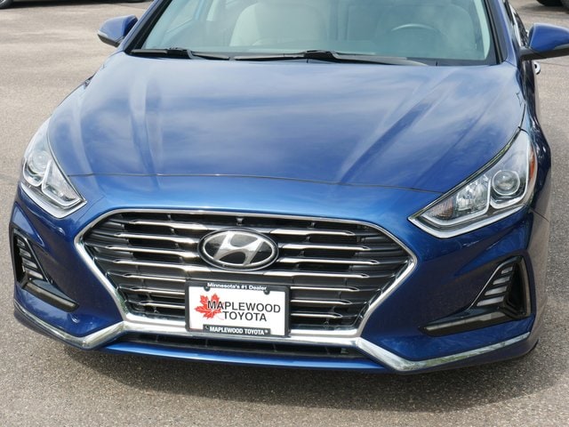 Used 2018 Hyundai Sonata SEL with VIN 5NPE34AFXJH607549 for sale in Maplewood, Minnesota