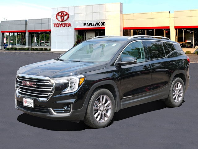 Used 2023 GMC Terrain SLT with VIN 3GKALPEG2PL175409 for sale in Maplewood, MN