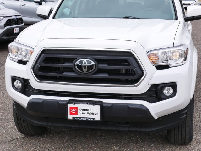 Certified 2022 Toyota Tacoma SR5 with VIN 3TMCZ5AN8NM493148 for sale in Maplewood, Minnesota