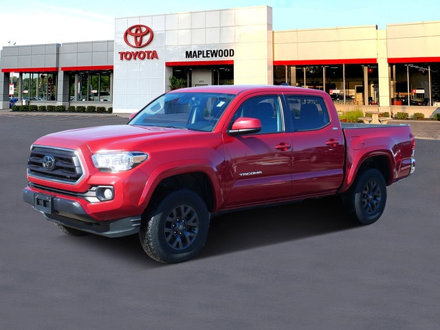 Certified 2022 Toyota Tacoma SR5 with VIN 3TMCZ5AN7NM512921 for sale in Maplewood, MN