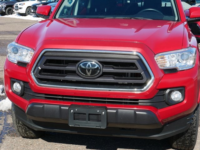 Certified 2022 Toyota Tacoma SR5 with VIN 3TMCZ5AN7NM512921 for sale in Maplewood, Minnesota