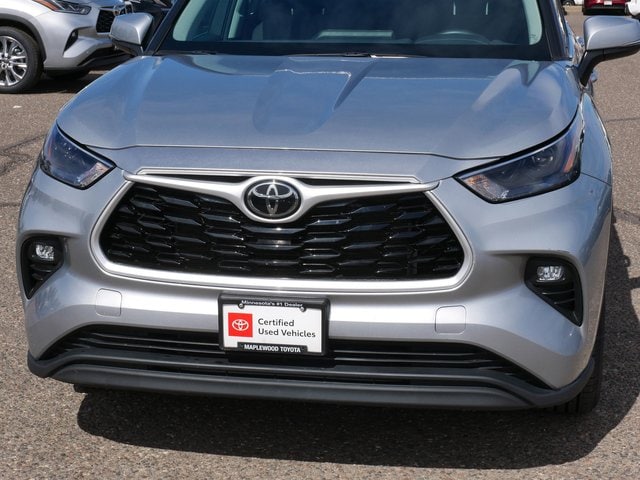 Certified 2023 Toyota Highlander LE with VIN 5TDKDRBH6PS027781 for sale in Maplewood, Minnesota