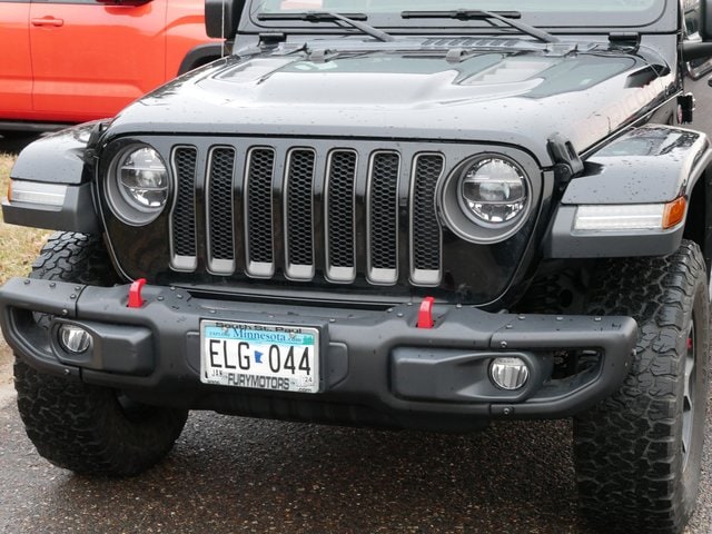 Used 2020 Jeep Wrangler Unlimited Rubicon with VIN 1C4HJXFG6LW210875 for sale in Maplewood, Minnesota