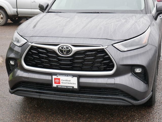 Certified 2023 Toyota Highlander LE with VIN 5TDKDRBH2PS031374 for sale in Maplewood, Minnesota