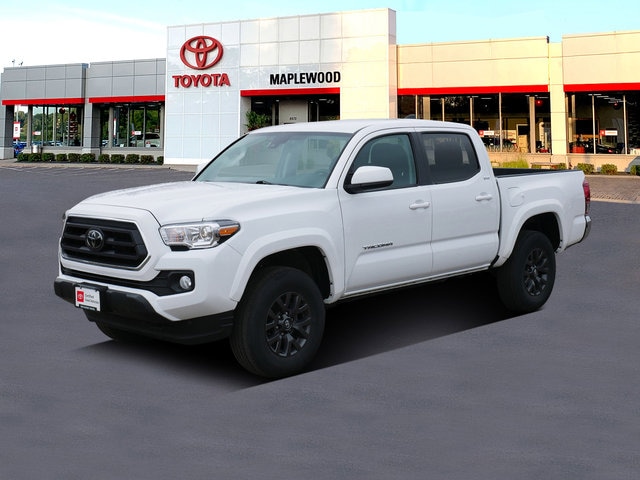 Certified 2022 Toyota Tacoma SR5 with VIN 3TMCZ5AN8NM493148 for sale in Maplewood, MN