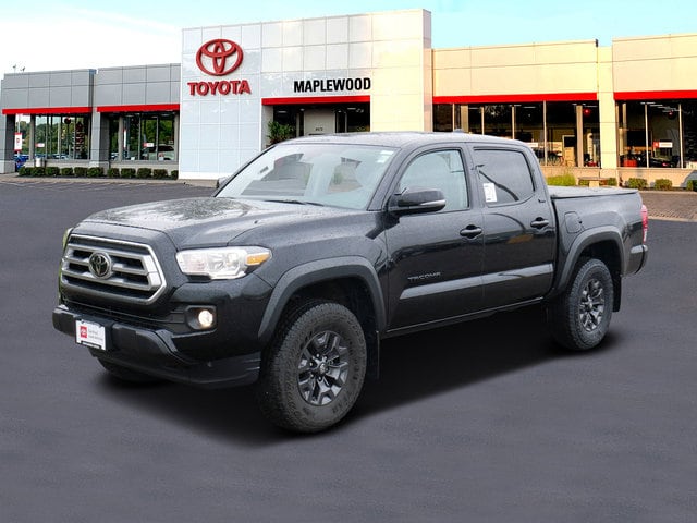 Certified 2021 Toyota Tacoma SR5 with VIN 5TFCZ5AN3MX247455 for sale in Maplewood, MN