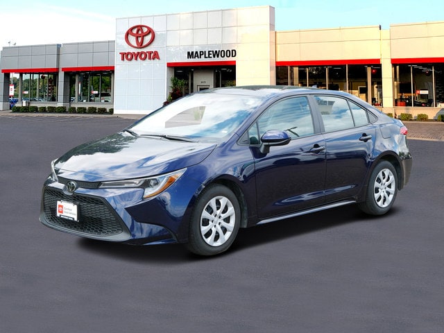 Certified 2022 Toyota Corolla LE with VIN 5YFEPMAE4NP332491 for sale in Maplewood, MN