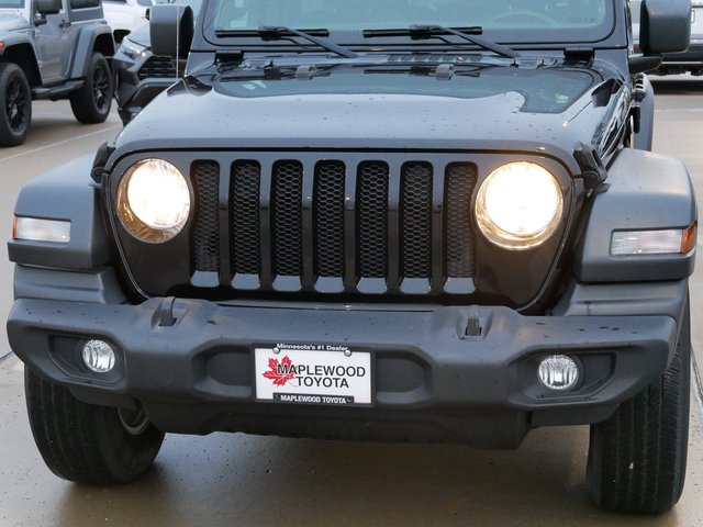 Used 2018 Jeep All-New Wrangler Unlimited Sport S with VIN 1C4HJXDG3JW160288 for sale in Maplewood, Minnesota