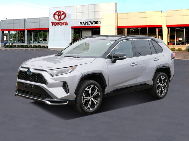 Certified 2021 Toyota RAV4 XSE with VIN JTMEB3FV3MD067811 for sale in Maplewood, MN