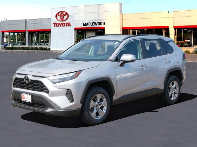 Certified 2022 Toyota RAV4 XLE with VIN 2T3P1RFV2NW265105 for sale in Maplewood, MN