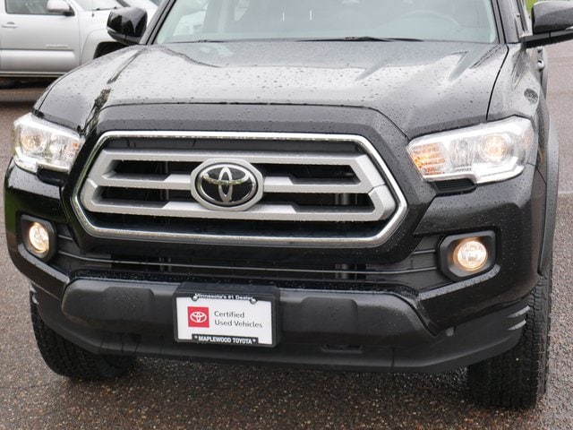 Certified 2021 Toyota Tacoma SR5 with VIN 5TFCZ5AN3MX247455 for sale in Maplewood, Minnesota