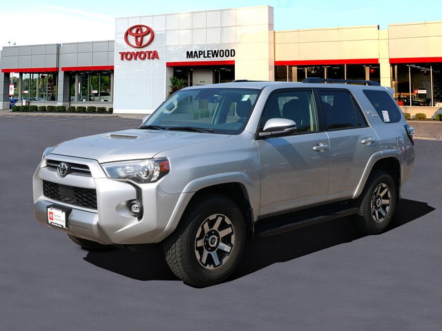 Certified 2023 Toyota 4Runner TRD Off-Road Premium with VIN JTERU5JR8P6122730 for sale in Maplewood, MN