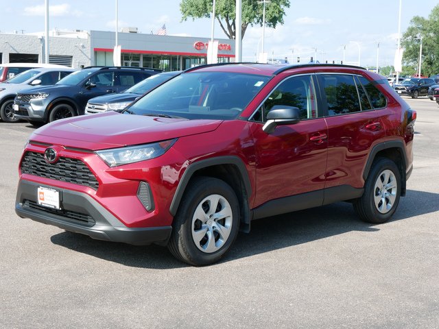 Certified 2021 Toyota RAV4 LE with VIN 2T3F1RFV1MW236057 for sale in Maplewood, Minnesota