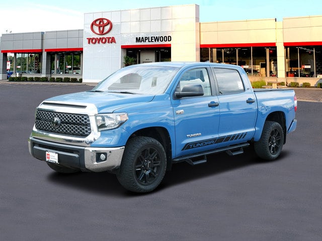 Certified 2021 Toyota Tundra SR5 with VIN 5TFDY5F17MX009623 for sale in Maplewood, MN