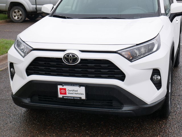 Certified 2021 Toyota RAV4 XLE with VIN 2T3P1RFV5MC216609 for sale in Maplewood, Minnesota