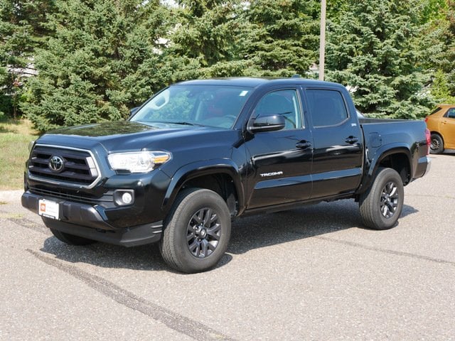 Certified 2023 Toyota Tacoma SR5 with VIN 3TMCZ5AN7PM596595 for sale in Maplewood, MN