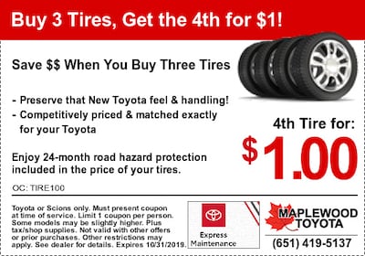 Toyota Tire Coupon Toyota Tire Coupon