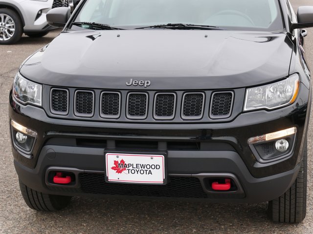 Used 2018 Jeep Compass Trailhawk with VIN 3C4NJDDB9JT234843 for sale in Maplewood, Minnesota