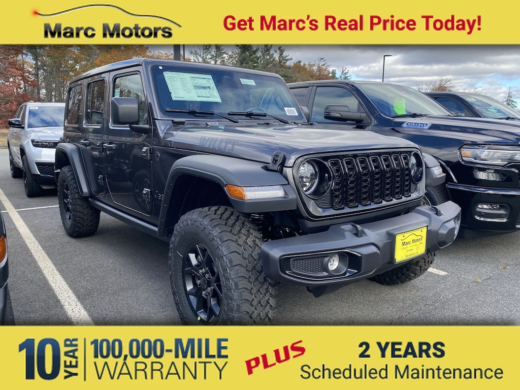 New 2026 Jeep Wrangler 4-DOOR WILLYS Sport Utility