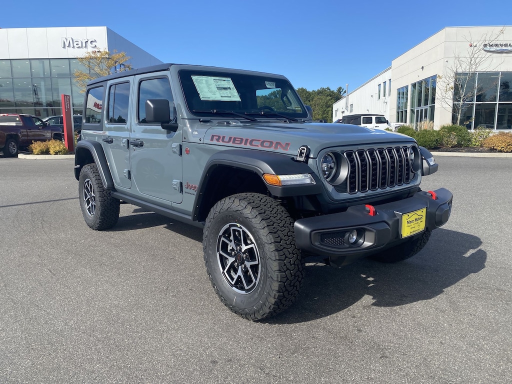 New 2025 Jeep Wrangler 4-DOOR RUBICON Sport Utility