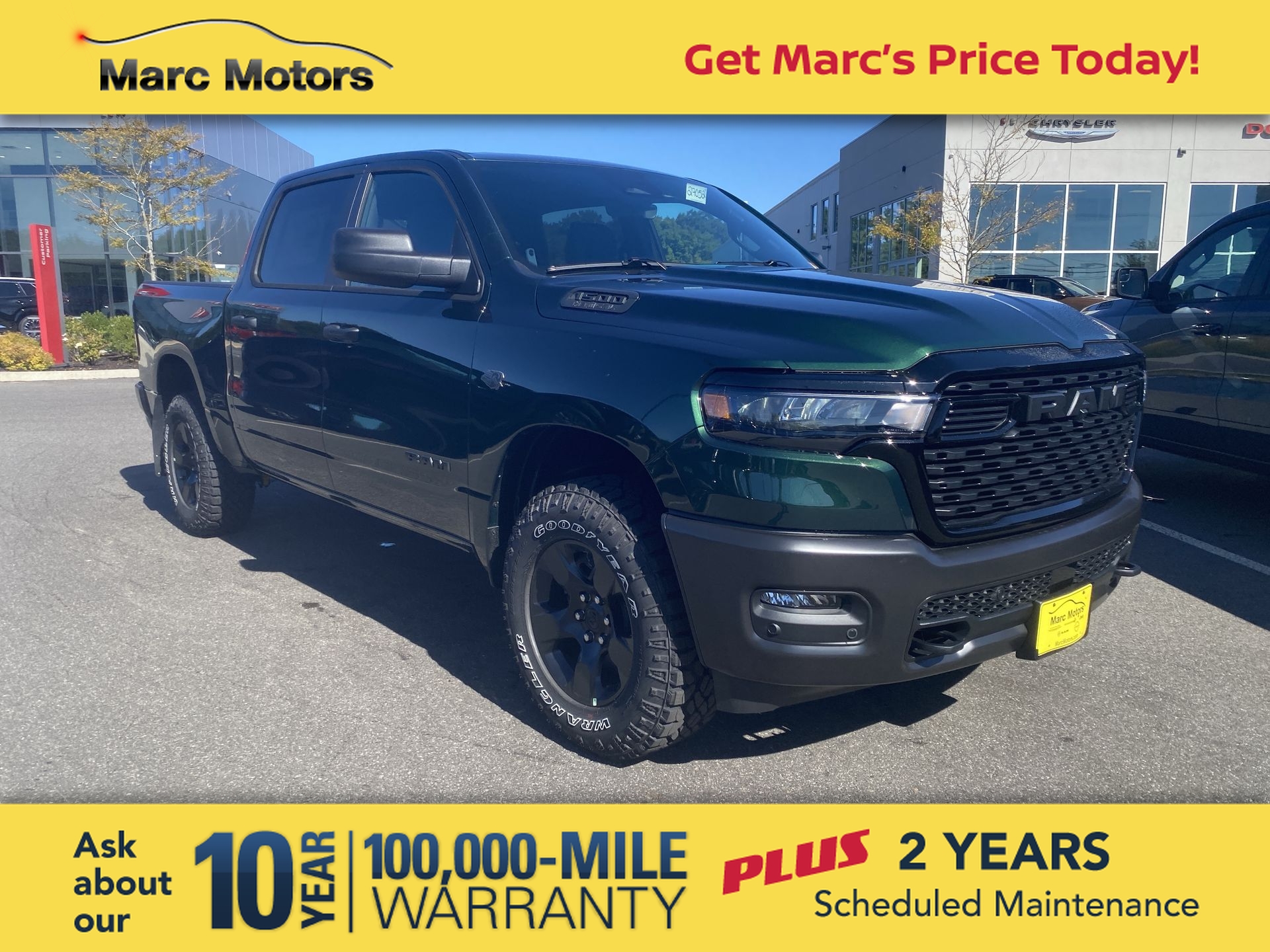 2027 Ram 1500 WARLOCK CREW CAB 4X4 5'7 BOX Pickup