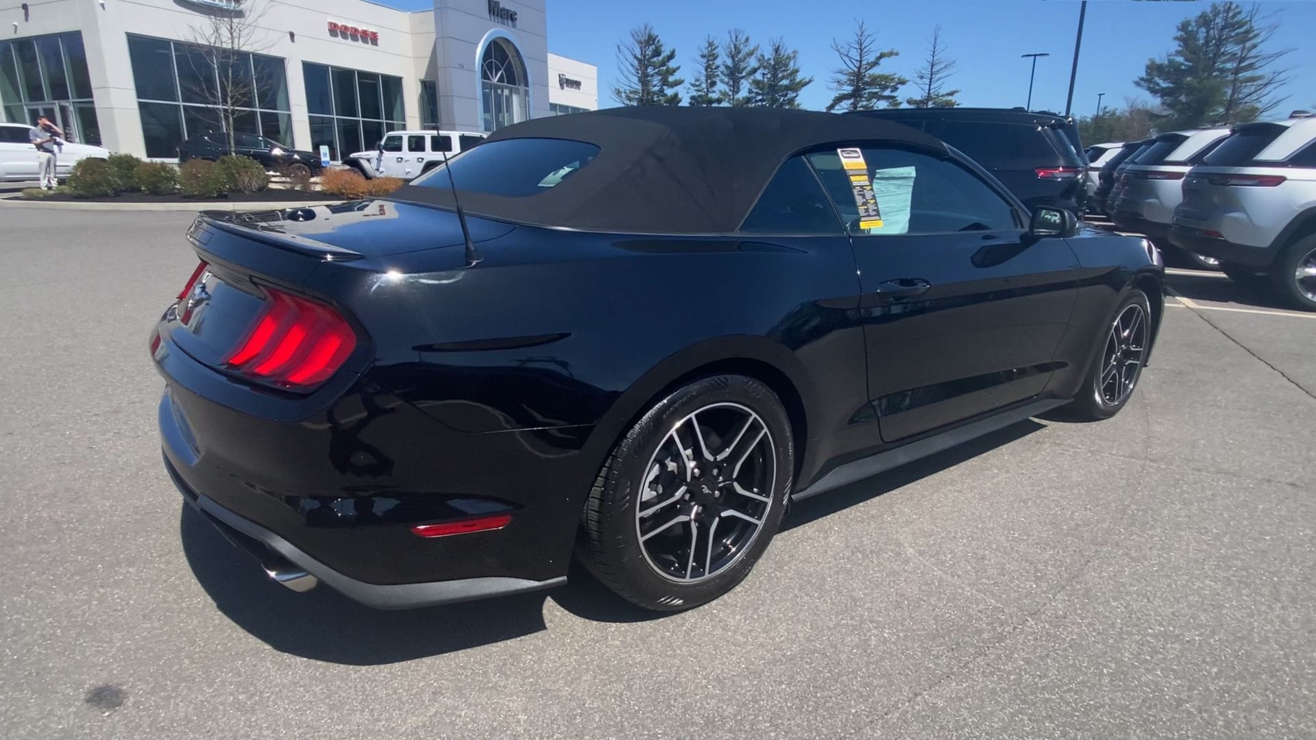 Certified 2021 Ford Mustang EcoBoost Premium with VIN 1FATP8UH9M5121647 for sale in Sanford, ME