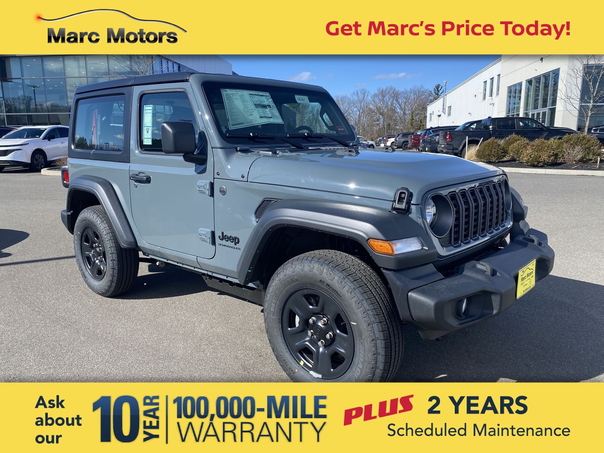 2026 Jeep Wrangler 2-Door Sport