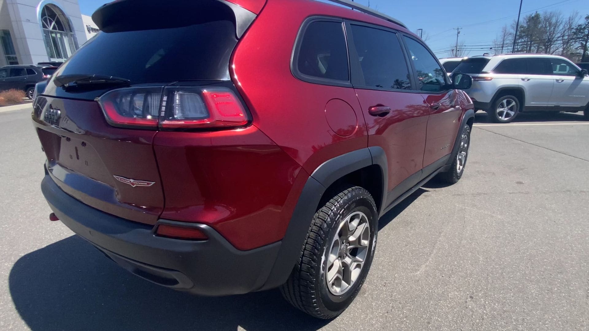 Used 2020 Jeep Cherokee Trailhawk with VIN 1C4PJMBXXLD530793 for sale in Sanford, ME