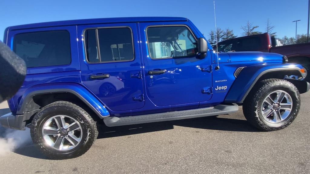 Certified 2019 Jeep Wrangler Unlimited Sahara 4x4 SUV