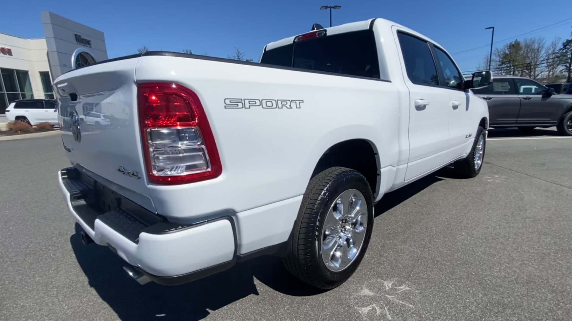 Used 2021 RAM Ram 1500 Pickup Big Horn/Lone Star with VIN 1C6SRFFT6MN585444 for sale in Sanford, ME