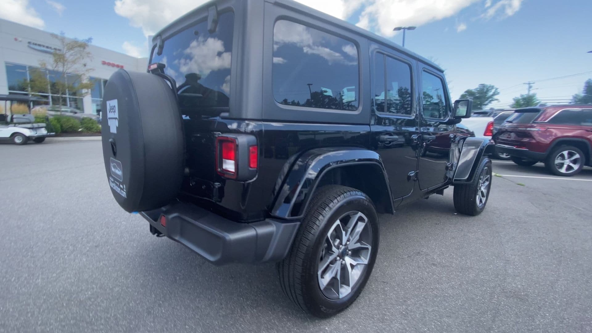 Used 2024 Jeep Wrangler 4xe Sports S 4XE with VIN 1C4RJXN65RW145149 for sale in Sanford, ME