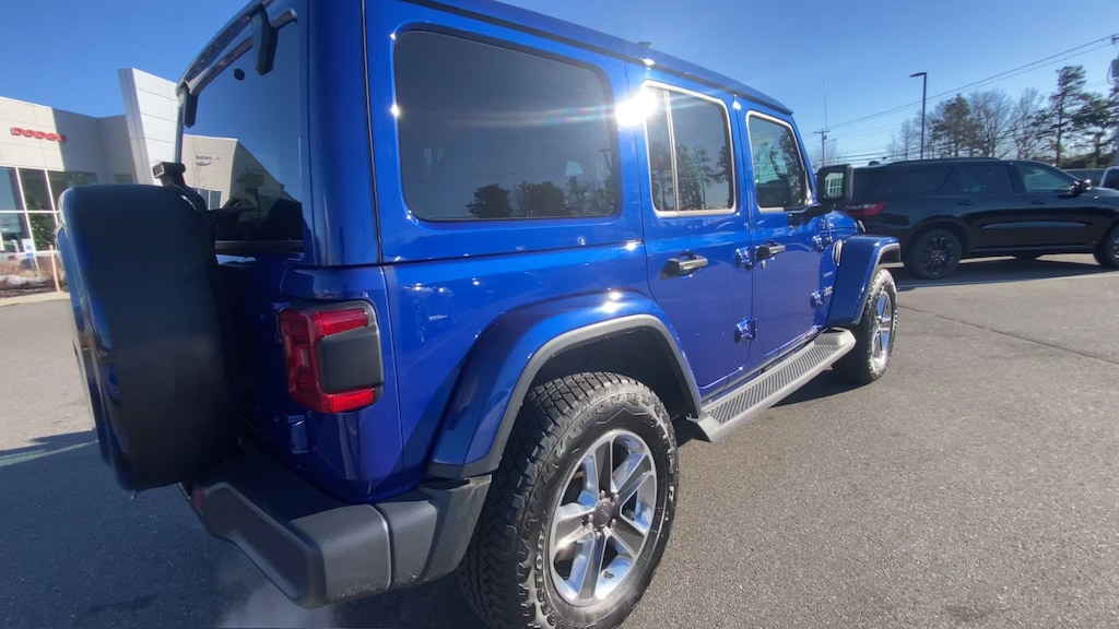 Certified 2019 Jeep Wrangler Unlimited Sahara 4x4 SUV
